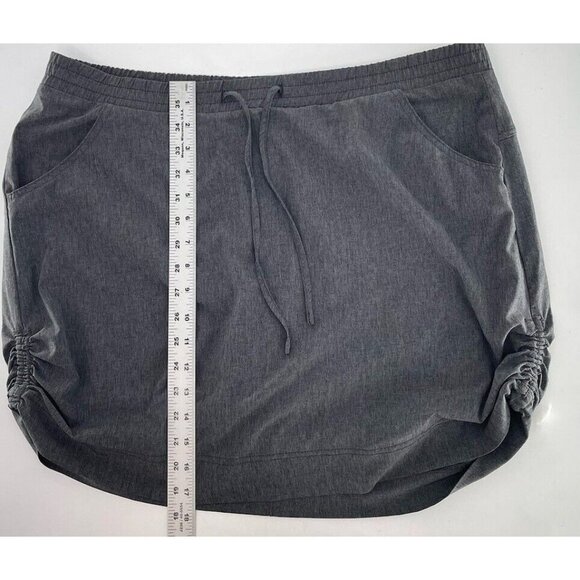 LEE ACTIVE PERFORMANCE Plus Size Gray Skort Skirt Stretch 4 Pockets Size 16M - Picture 6 of 8